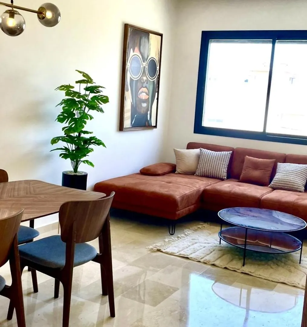 Maarif Picasso Studio & Private Terrace & Parking Casablanca 0*,