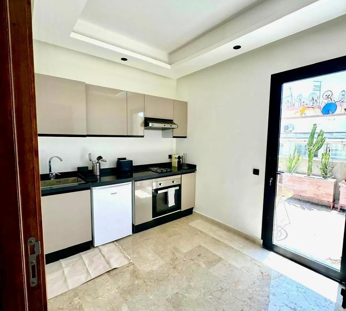 Apartament Maarif Picasso Studio & Private Terrace & Parking Casablanca Maroko