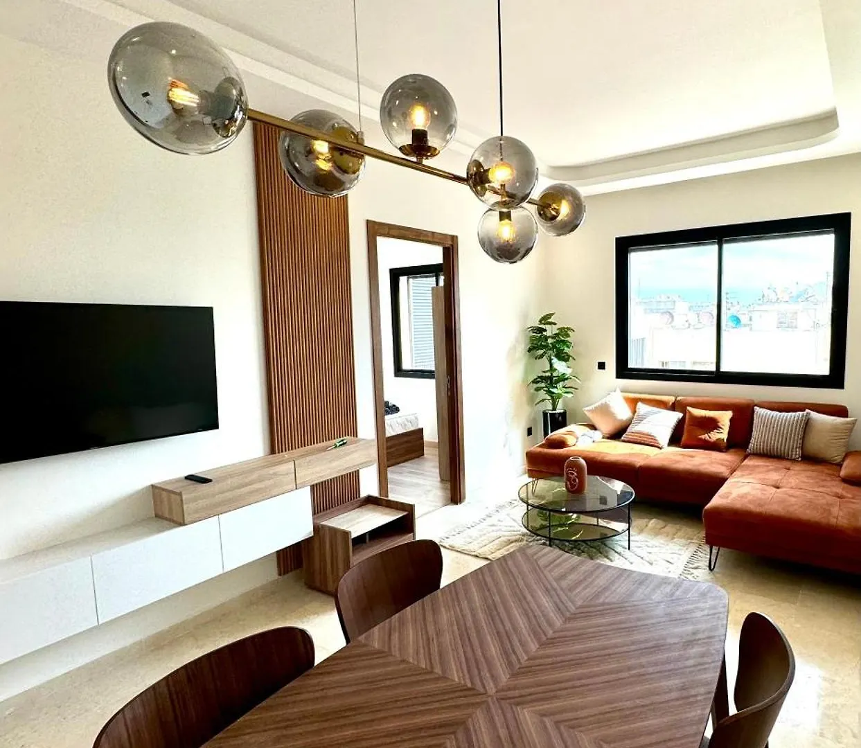 Maarif Picasso Studio & Private Terrace & Parking Casablanca Apartman